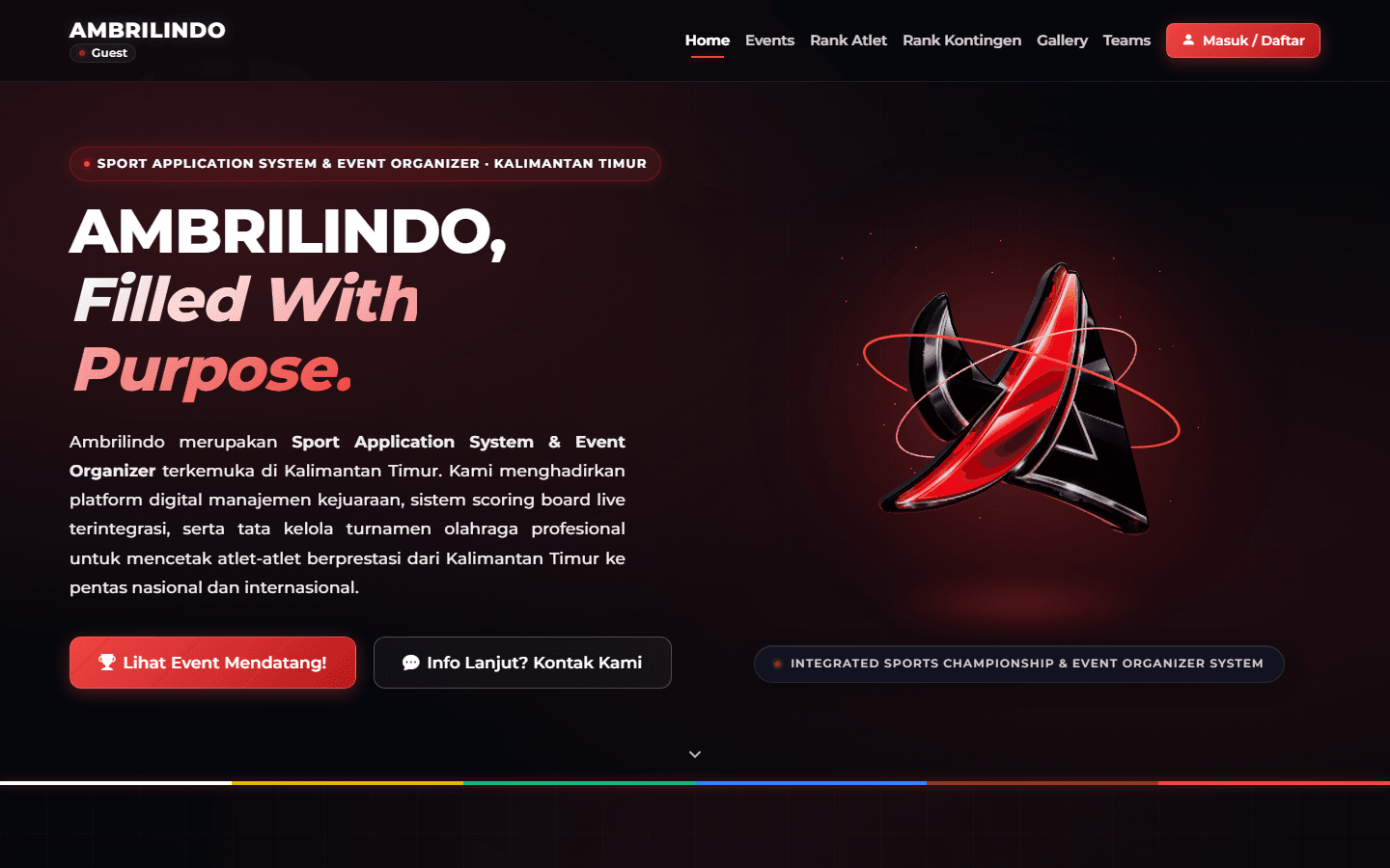 Ambrilindo Web Portal